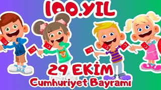 Çocuklar İçin 100. Yıl Marşı 29 Ekim Cumhuriyet Bayramı - 