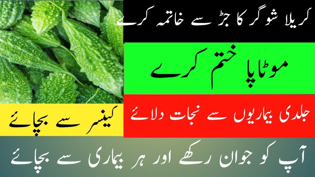 Amazing Health Benefits of Bitter gourd in Urdu/Hindi karela ke fayde