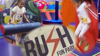 Cat visits The Rush Fun park in Peoria Arizona