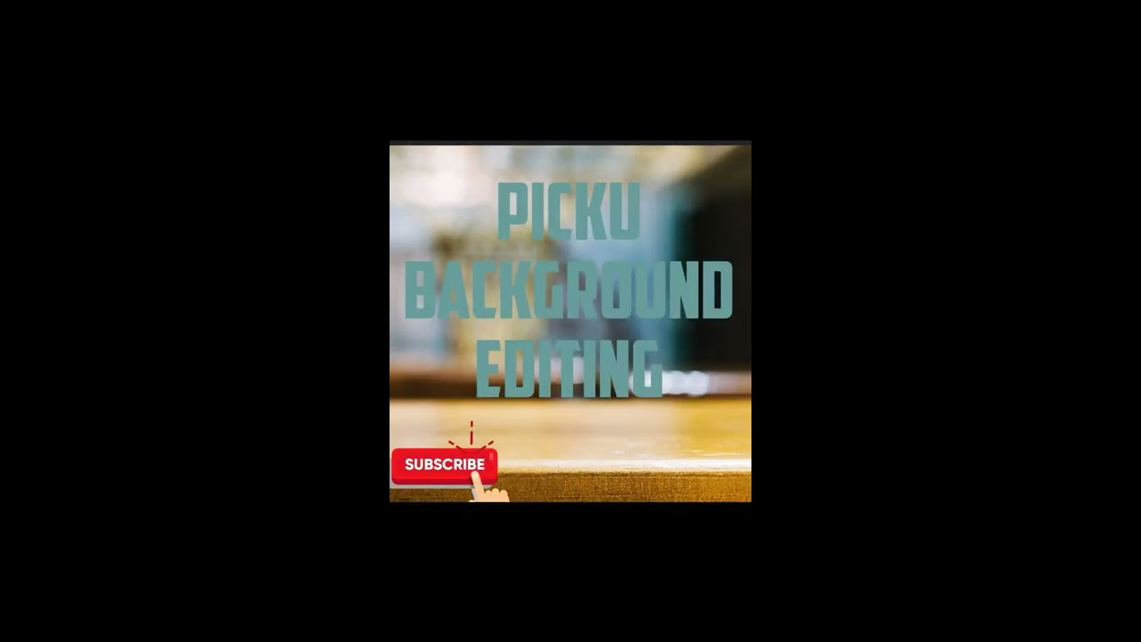 Picku app Background editing tutorial in hindi