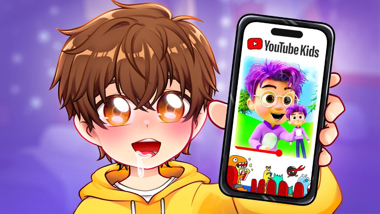 i watched YOUTUBE KIDS SHORTS...