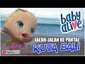 BABY ALIVE (2021) Bermain di Pantai || Playing with the Wave in Kuta Beach BALI