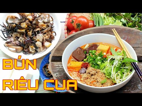 Video Cách nấu BÚN RIÊU CUA ngon chuẩn vị Đồng Quê | Công... - youtube