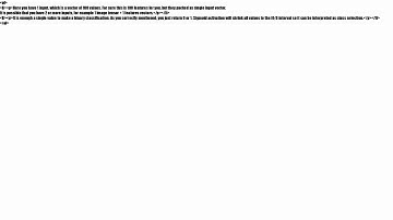 The unit count of binary classification in Keras