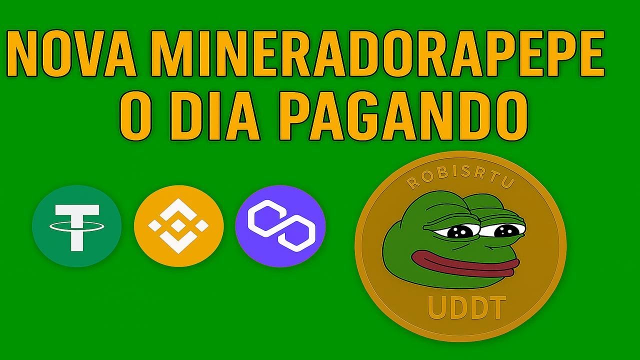 💸 Nova Mineradora PEPECOIN 0 Dias Online Já PAGANDO! + Prova HASHUP 🚀