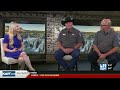 Sheriff Jack Johnson and Sergeant Ken Mencl talk about fireworks in Twin Falls County