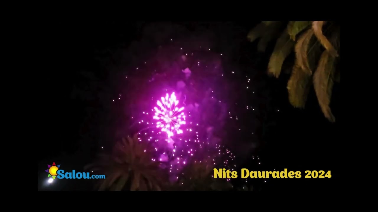 Nits Daurades Salou 2024 Fuegos artificiales