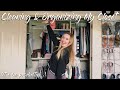 Cleaning + Organizing my ENTIRE Closet!