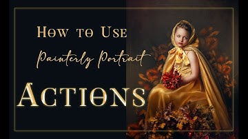 Painterly Actions | Photoshop Actions for Painterly Portraits
