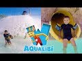 VLOG - Fun, Toboggans & Piscine au Parc Aquatique AQUALIBI 💦