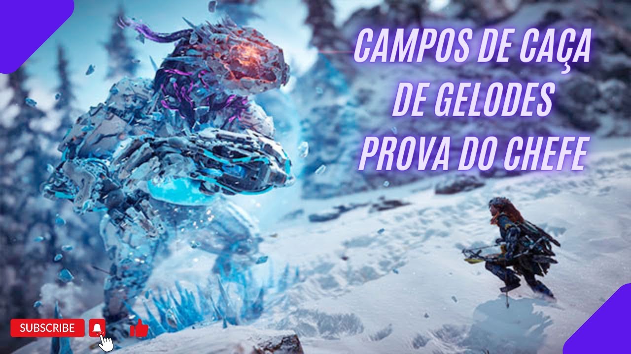 Horizon Zero Dawn The Frozen Wilds: Desafio Épico nos Campos de Caça!