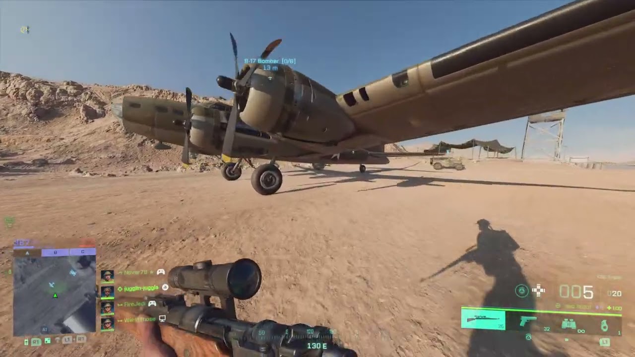 Battlefield 2042 B-17 flying fortress