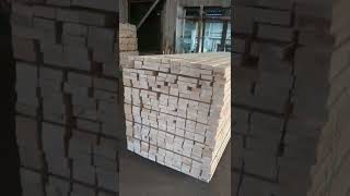 White Wood - Spruce Container prepare to load from factory in Europe NATO