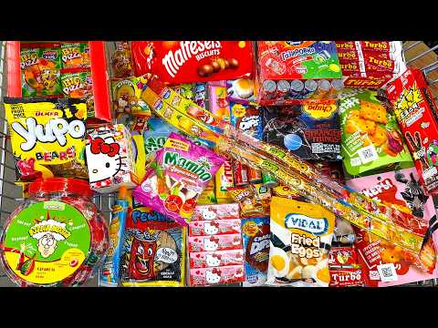 Конфеты и Сладости 🍟 Мега Шоппинг! Kinder,Mamba,M&M,Fruit-tella, Chupa Chups.Shopping a lot of candy