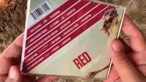 Taylor Swift- Red (CD UNBOXING)