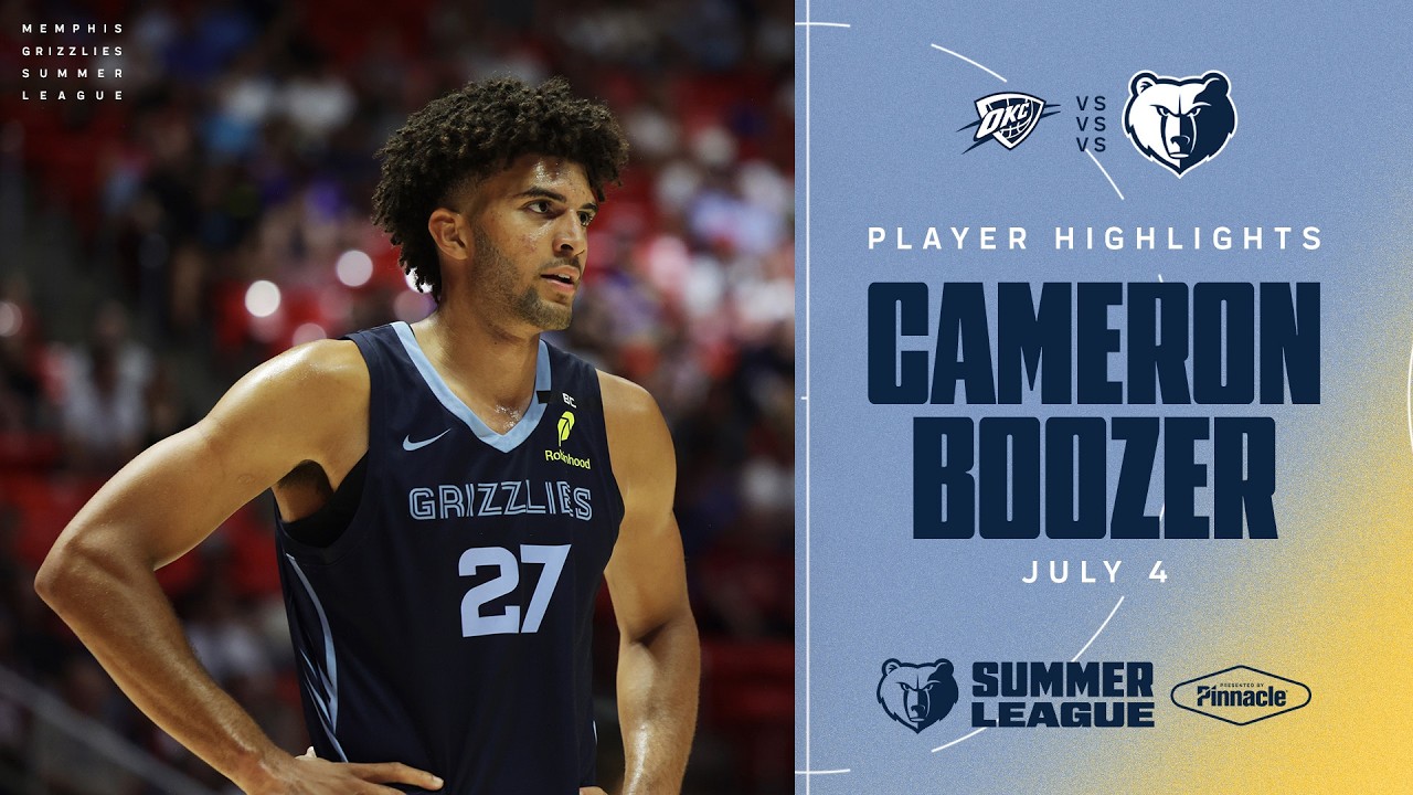 Cameron Boozer Highlights vs. Oklahoma City Thunder