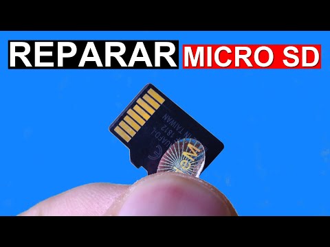 Video: ¿Cómo recupero una tarjeta micro SD dañada?