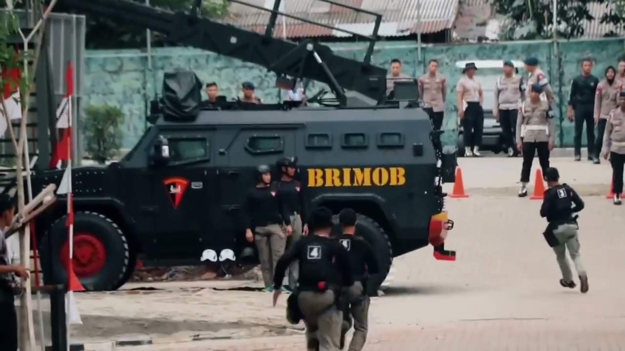 TIM BRIMOB CHALLENGE SATBRIMOB POLDA BANTEN..!!