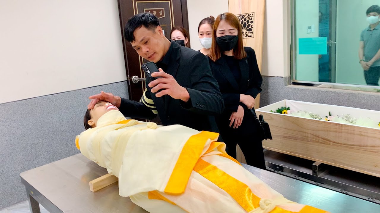 Lễ tang em Bùi Thị Sen ở BuSan Hàn Quốc - youtube