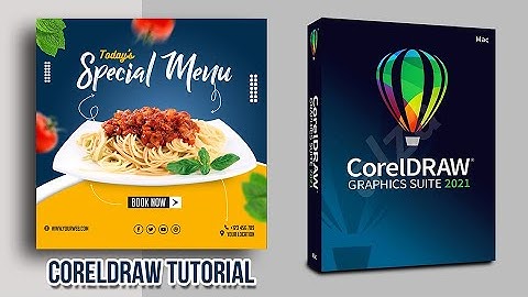 CorelDraw 2021 | Special Food Social Media Post Banner Templates