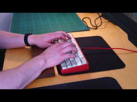 OTD 356 mini v1 typing sounds (Vintage MX Black)