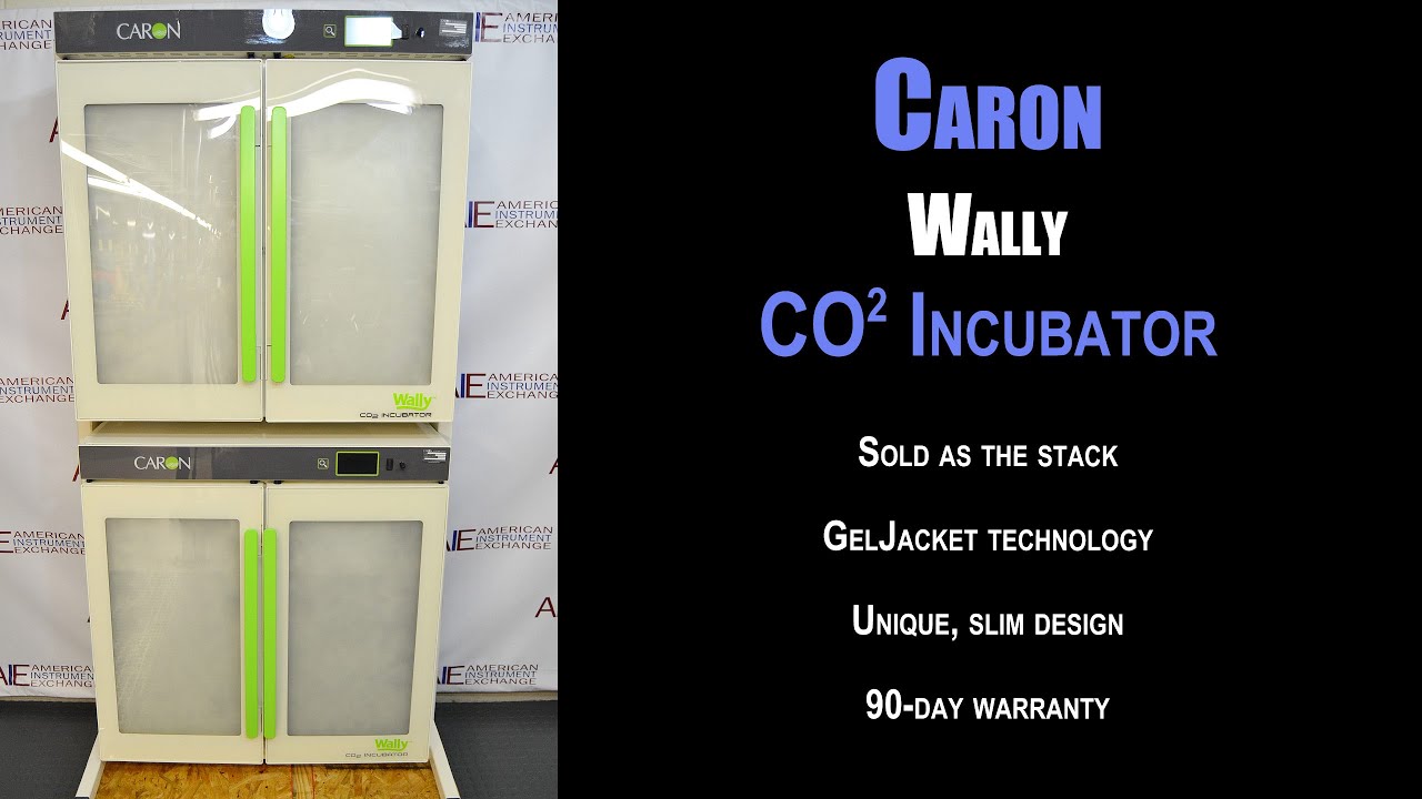 Caron Wally CO2 Incubator Stack (3137T INC) YouTube