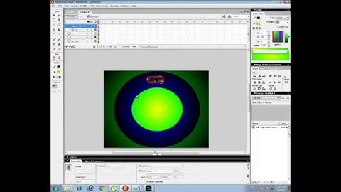 How to make animation in Flash 8 (Rotating Car)