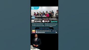 Free Demo Best Generative AI Training in Hyderabad