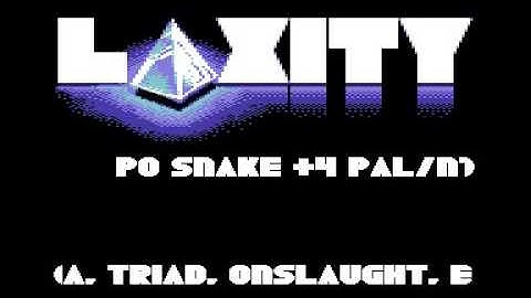 Laxity - Intro #63 Jolly Modern - C64 Cracktro