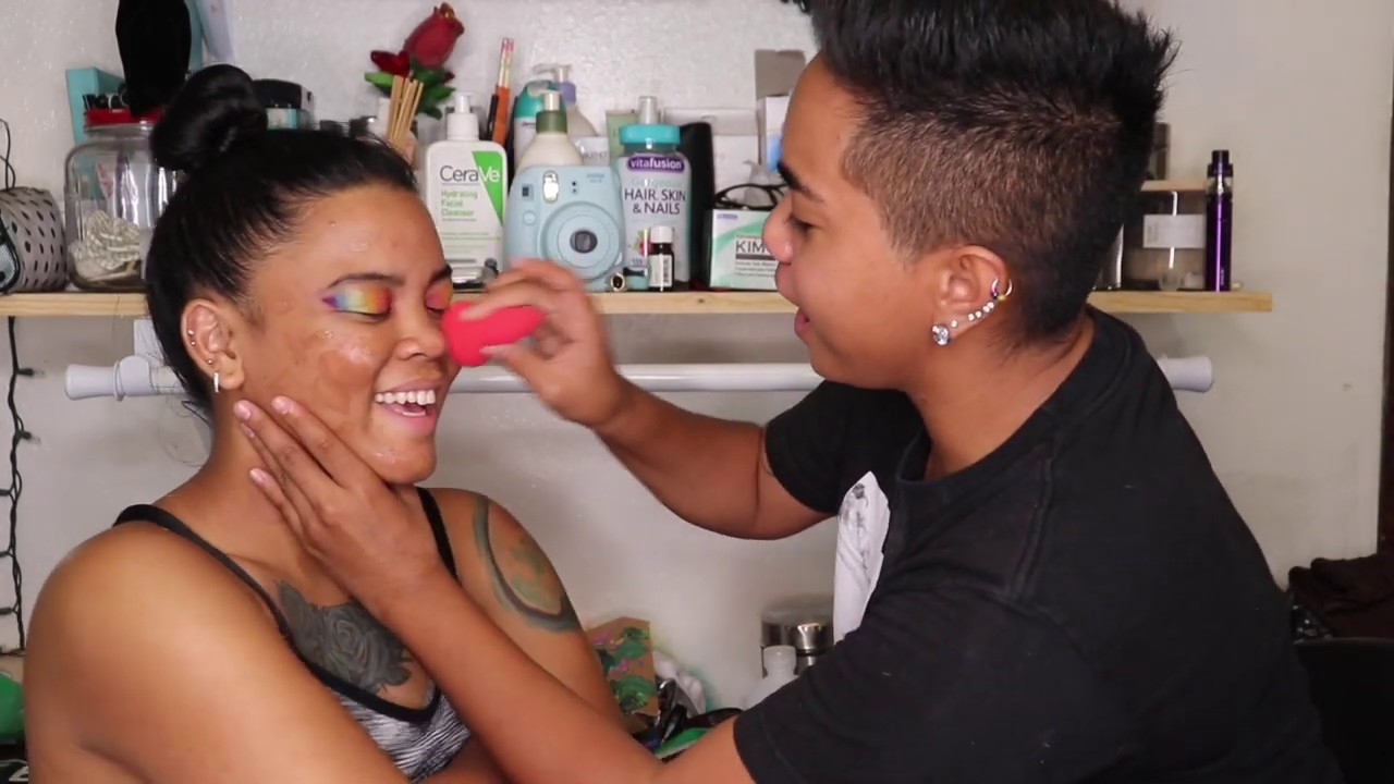 GIRLFRIEND DOES GIRLFRIEND'S MAKEUP CHALLENGE