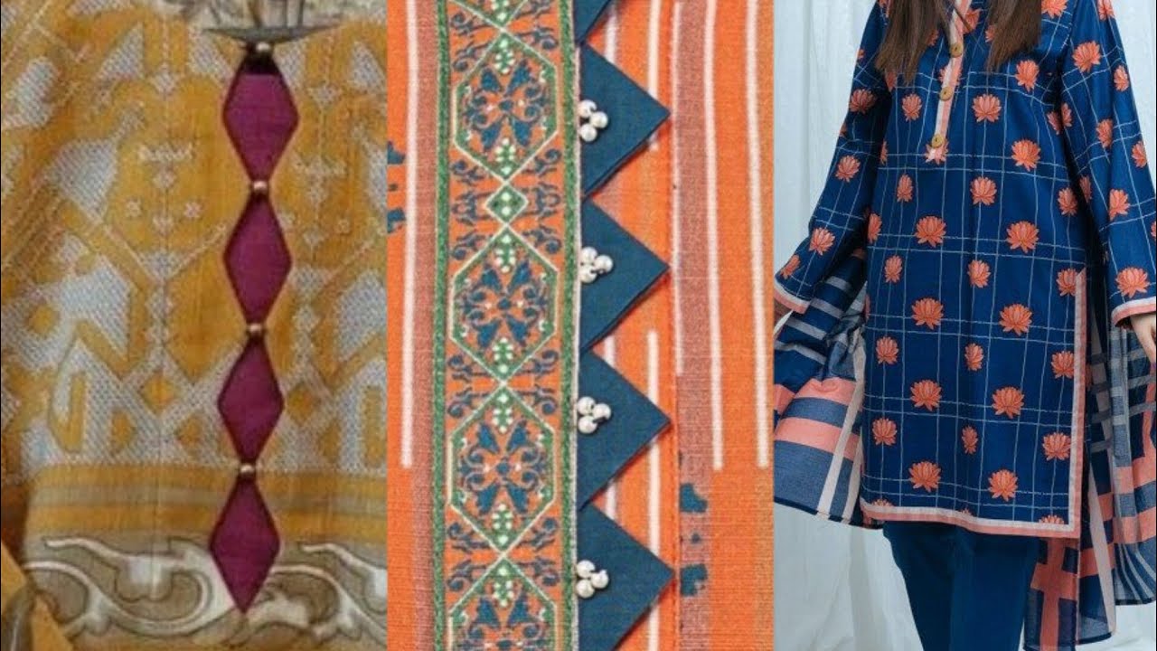 Kadder Color khadder shirts ki design / کھدر شرٹ / how to make khadar printed - YouTube