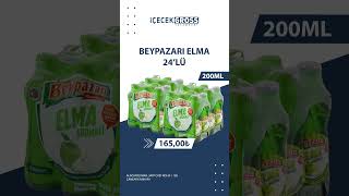 Beypazarı Elma Aromalı Maden Suyu 24'lü paket sadece 165₺!