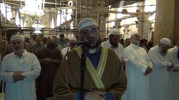 تراويح من المسجد الأقصى الشيخ محمد العباسي 14 رمضان 2015\1436 هـ (من سورة الاسراء)
