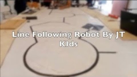 Line Following Robot Test 1