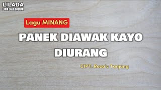 Panek Diawak Kayo Diurang - Frans ft. Fauzana | LIRIK LAGU MINANG