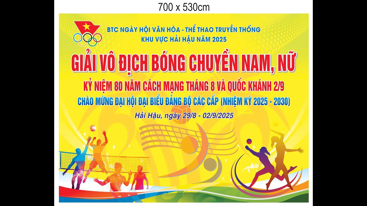 Bán Kết giải bóng chuyền hơi nữ khu vực hải hậu 2025