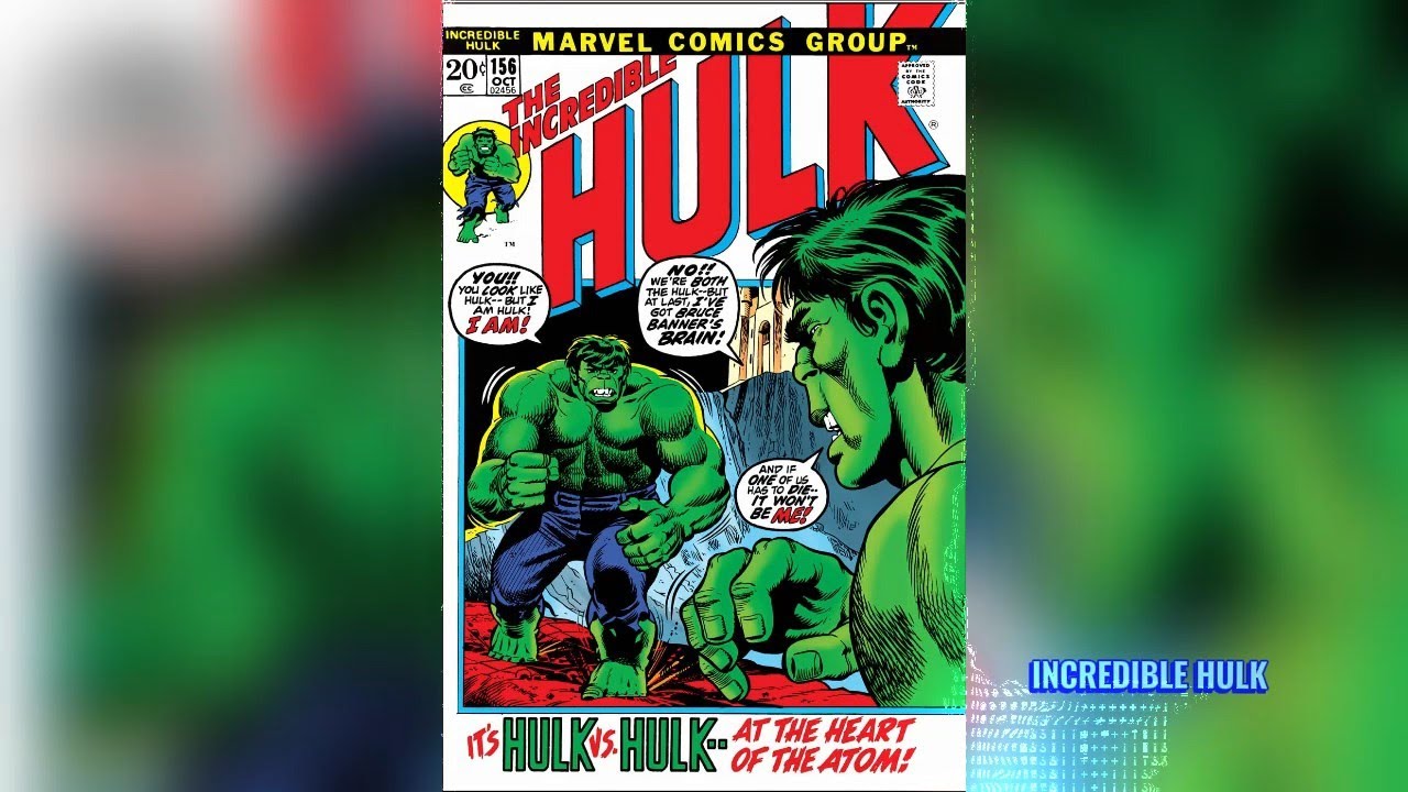 История комиксов Marvel: Невероятный Халк № 156 (октябрь 1972 г.) 