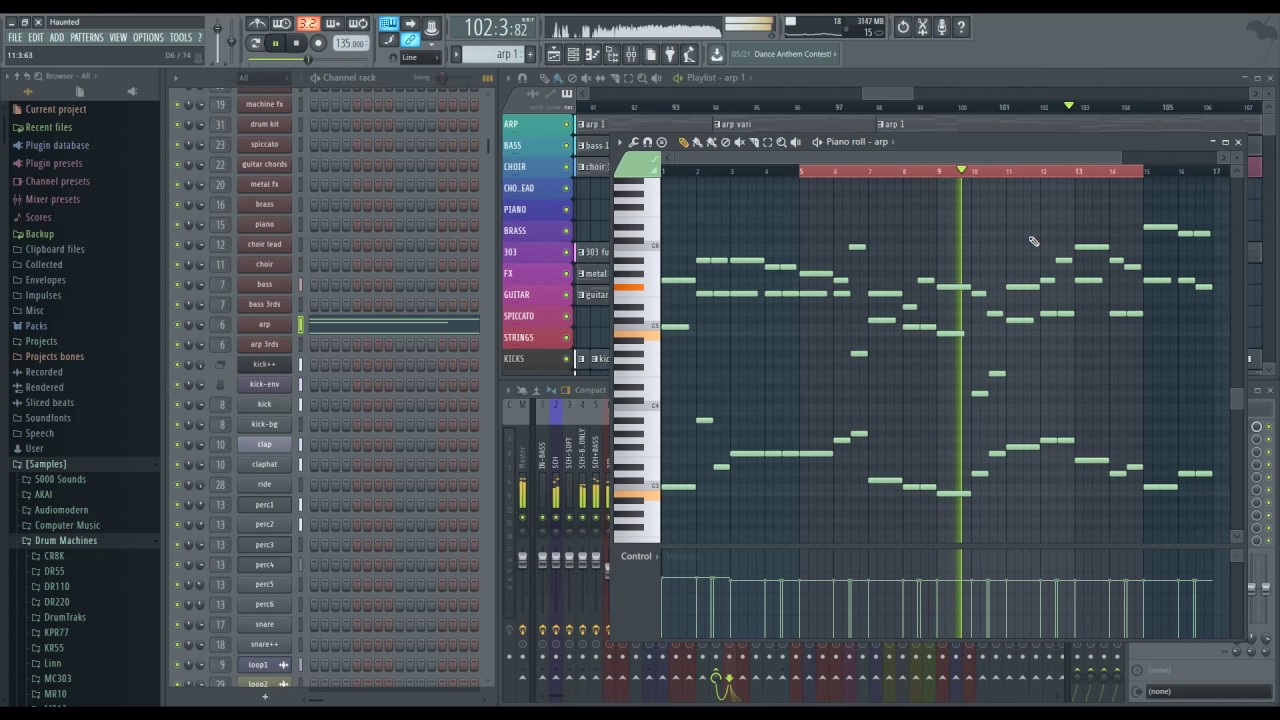 [FL Studio] Saxxon Fox - Haunted