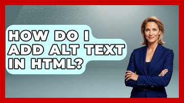 How Do I Add Alt Text In HTML? - Graphic Design Nerd