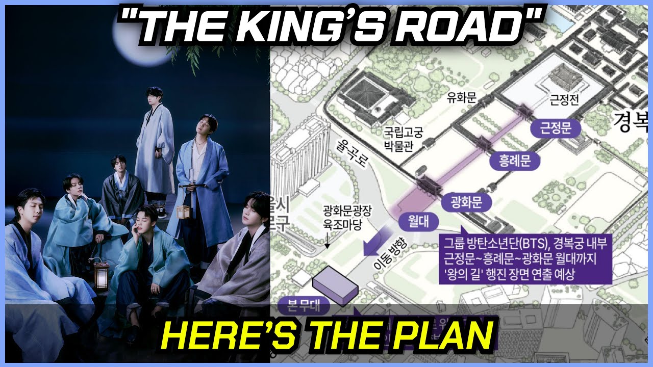 BTS Will Walk the ‘King’s Road’ at Gwanghwamun — Here’s the Full Plan