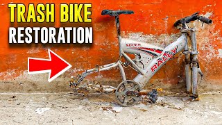 Epic Bicycle RESTORATION |Turning A Trash Bike Into A TREK Mountain Bike