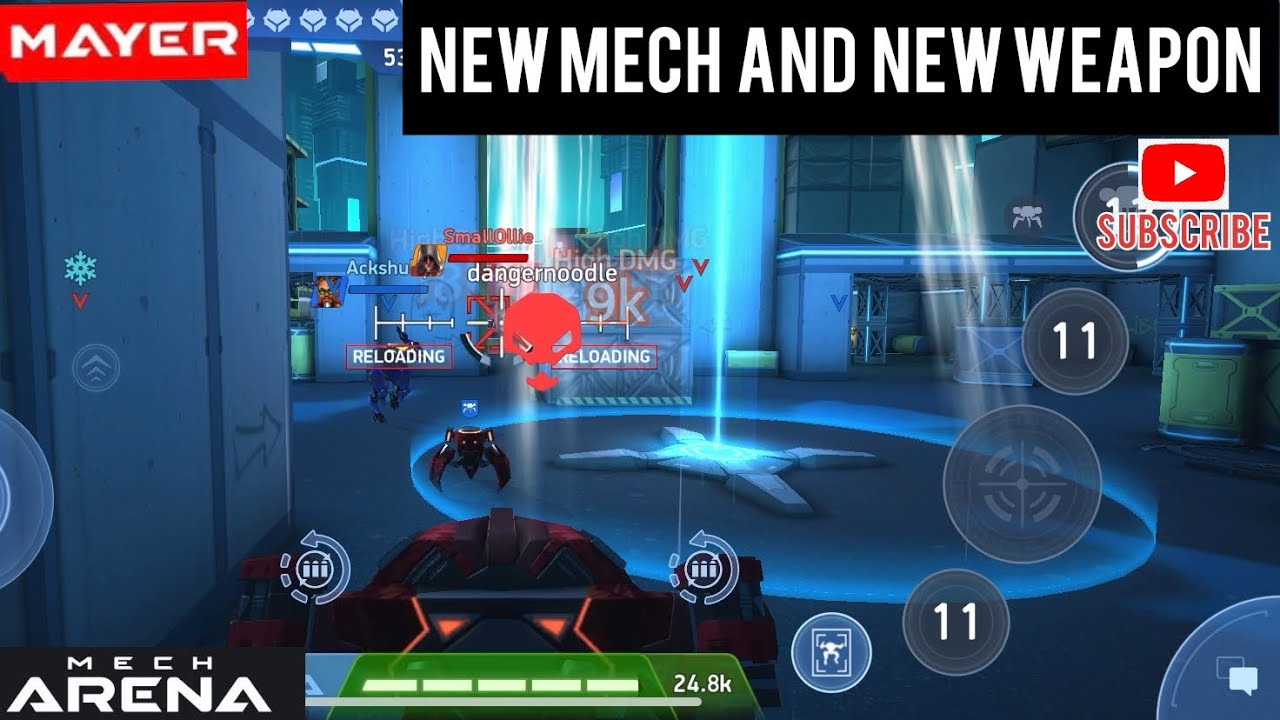 Mech Arena Gameplay - Robot Game - Mecha Game (Android, iOS, PC)