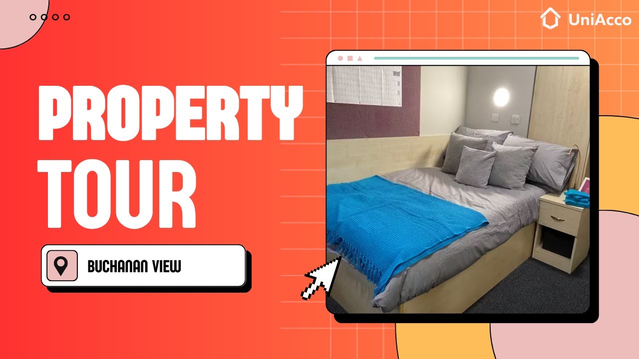 Student Accommodation Glassgow, UK | Property Tour Buchanan View | Move In With UniAcco