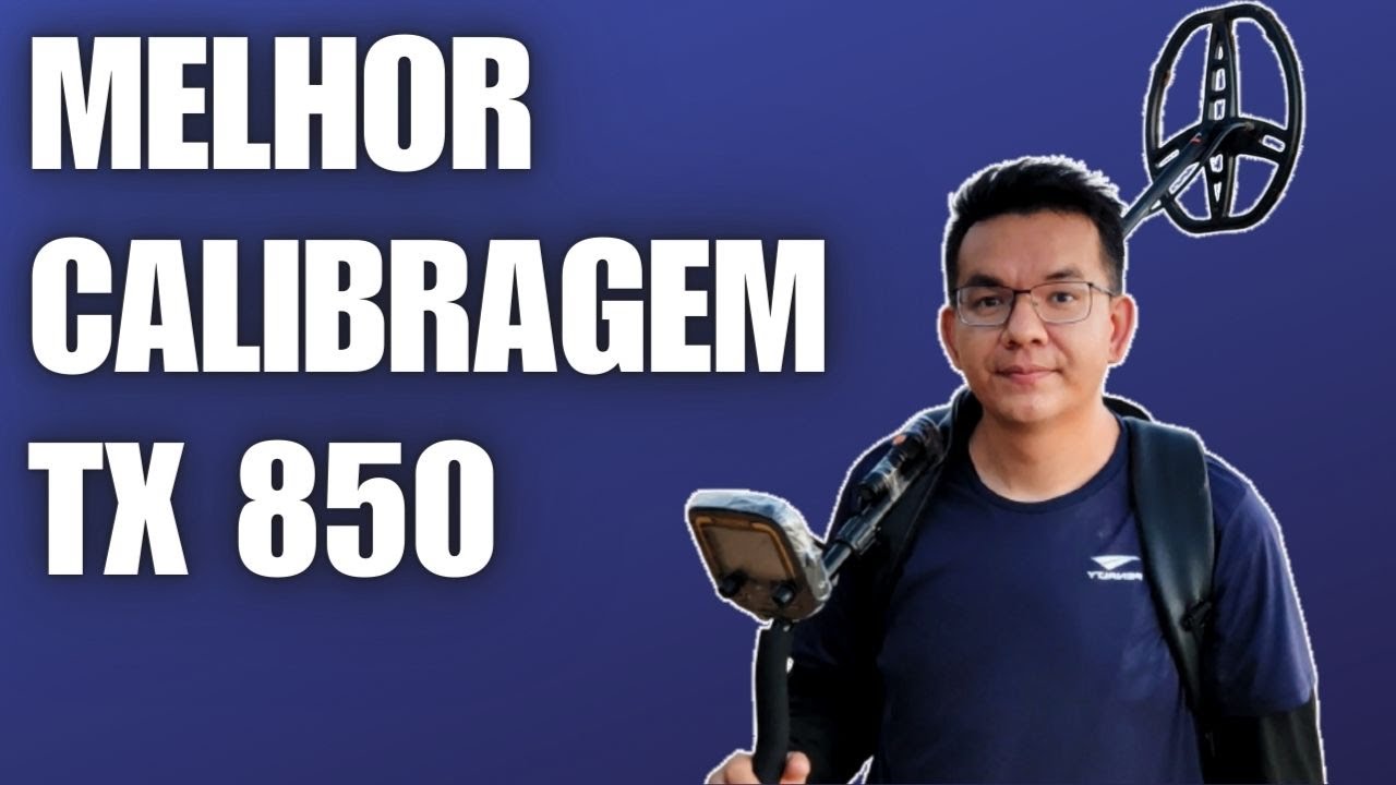 DETECTOR DE METAIS TX 850 - CONFIGURAÇÕES, BOTÕES E PAINEL