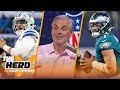 Colin decides which AFC &amp; NFC teams would make the playoffs if season ended today | NFL | THE HERD