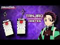 CÓMO HACER ARETES/PENDIENTES DE TANJIRO KAMADO KIMETSU NO YAIBA DEMON SLAYER / Tanjiro Earings DIY