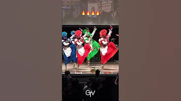 What a way to start a performance - Gabroo Gulab Wargey at Bruin Bhangra 2023 #bhangra #dance