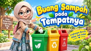 buang sampah pada tempatnya | lagu edukasi anak terbaru lovely september 2026