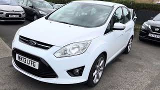 Ford C-Max 1.6 TDCi Titanium Euro 5 5drMX13UTG 2013 (13) 56,000 milesDieselManualWhiteCar