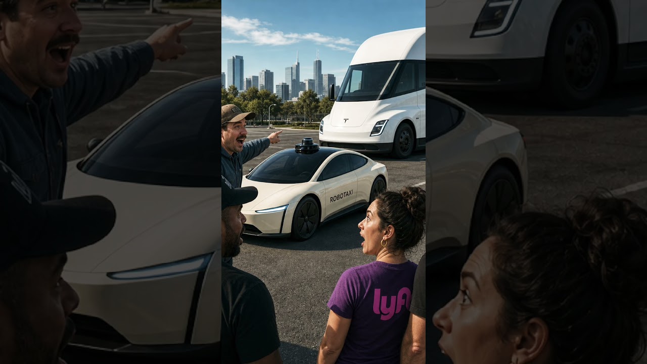 Uber/Lyft drivers R battling self driving cars‼️Now Trucker R battling self drivin semi @bigduke13
